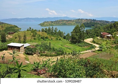 Amazing nature in african congo, wild and nature in africa, beautiful landscape view, green jungle and mountains