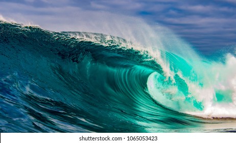 Amazing, perfect wave - Shutterstock ID 1065053423