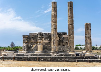 Amazing Scenes From Letoon Which Was The Cult Center Of Xanthos, The Ancient Federal Sanctuary Of The Lycian Province And Lycian League Of Cities, Kınık, Turkey