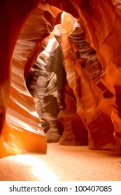 Amazing Shot At The Grand Canyon Inside Cave Antelope