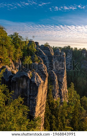 Similar – Image, Stock Photo Saxon Switzerland