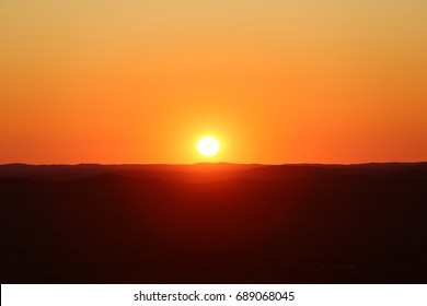 An Amazing Sunset Near Broken Hill In Outback New South Wales Australia