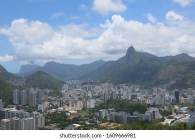 Amazing View From Above Sugarloaf Mountain To Rio De Janeiro 