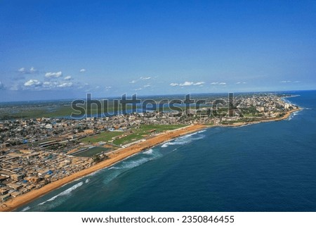 Amazing view of Monrovia city
