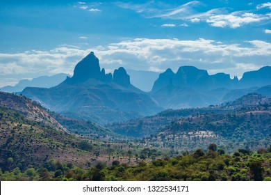 Amazing View Near Simien Mountains National Park