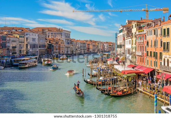 Amazing View On Beautiful Venice Italy Stock Photo Edit Now 1301318755
