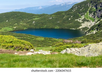 Amazing view of The Seven Rila Lakes, Rila Mountain, Bulgaria