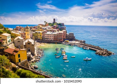 Amazing View Of Vernazza - Cinque Terre, La Spezia Province, Liguria Region, Italy, Europe
