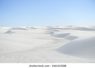 Amazing view in White Sand National Monument. - Powered by Shutterstock