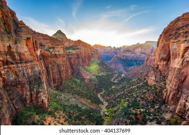 Amazing view of Zion national park, Utah - Shutterstock ID 404137699