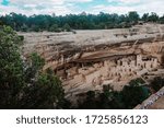 Amazingly preserved and protected Cliff dwellings in Mesa Verde National Parks, Colorado, USA