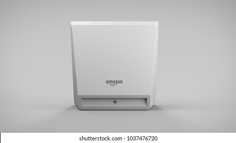 Amazon Echo Show -white -total -back -centered