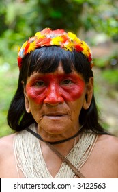 Amazon Indian Woman Portrait