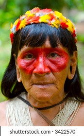 Amazon Indian Woman Portrait