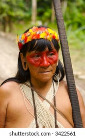 Amazon Indian Woman-hunter