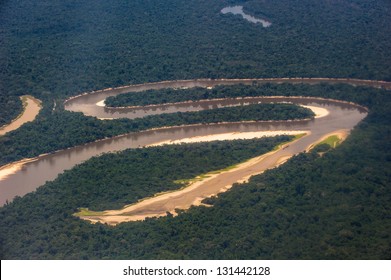 Amazon Of Peru, From The Air