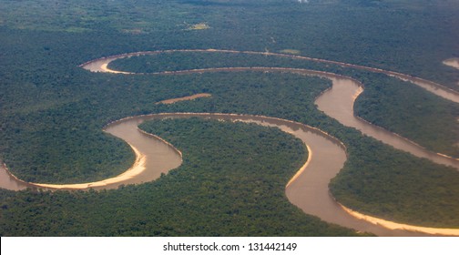 Amazon Of Peru, From The Air