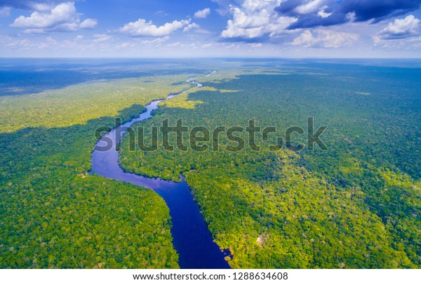 Amazon River Brazil Stock Photo (Edit Now) 1288634608