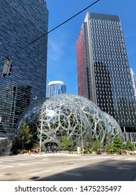 Amazon Spheres Building, Seattle, Washington, May 1st, 2019