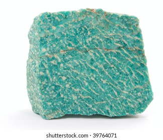 Amazonite Is A Green Variety Of Microcline Feldspar.