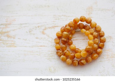 Amber Beads Necklace