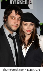 Amber Benson And Guest At The Opening Night Of The Musical 