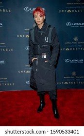 Amber Liu Attends 18th Annual Unforgettable Gala At The Beverly Hilton, Beverly Hills, CA On December 14, 2019