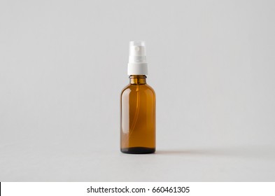 Amber Spray Bottle Mock-Up