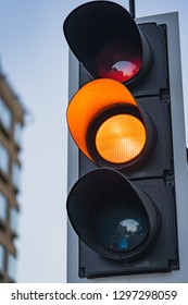 Amber Traffic Light