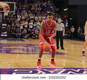 Ameer Bennett For Forward For The Delaware State University Hornets At GCU Arena In Phoenix, Arizona/USA November 12,2018.