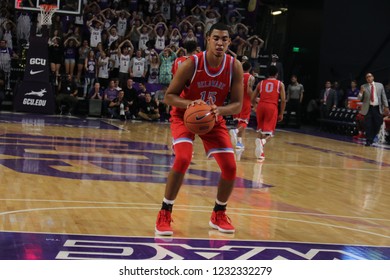 Ameer Bennett For Forward For The Delaware State University Hornets At GCU Arena In Phoenix, Arizona/USA November 12,2018.