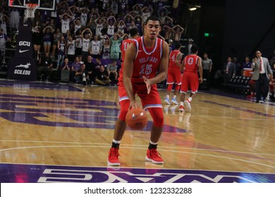 Ameer Bennett For Forward For The Delaware State University Hornets At GCU Arena In Phoenix, Arizona/USA November 12,2018.