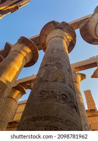 Amenhotep III Colonnade At Luxor Temples