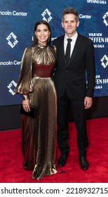 America Ferrera And Ryan Piers Williams Attend New York Philharmonic Gala Celebrating Opening Of New David Geffen Hall At Lincoln Center On October 26, 2022