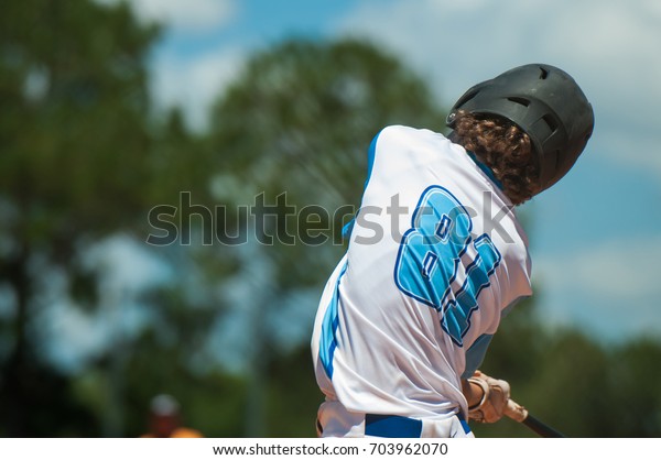 curly baseball hair