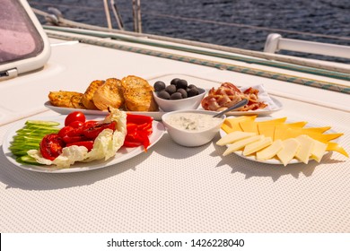 yacht breakfast menu