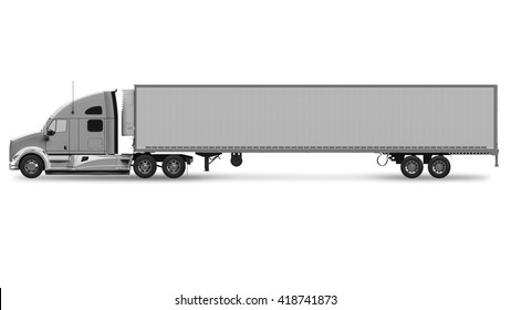 Semi Truck Isolated Images Stock Photos Vectors Shutterstock