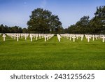 American cemetery (wwii), omaha beach, colleville-sur-mer, calvados, normandy, france