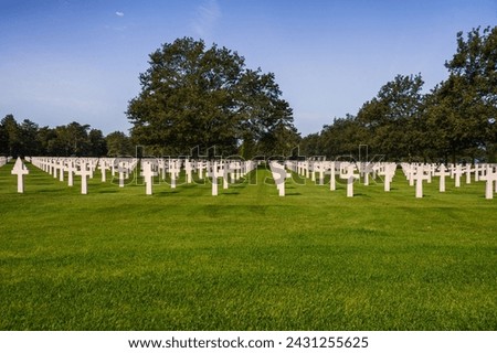 American cemetery (wwii), omaha beach, colleville-sur-mer, calvados, normandy, france