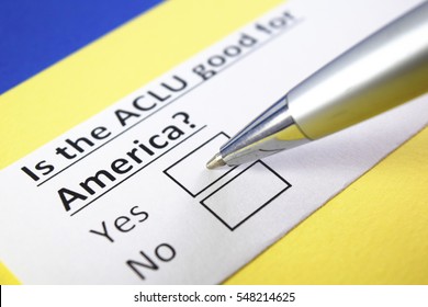 Is The American Civil Liberties Union (ACLU) Good For America? Yes