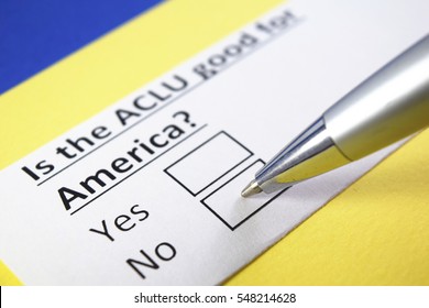 Is The American Civil Liberties Union (ACLU) Good For America? Yes