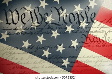 American Constitution Usa Flag Stock Photo 50753524 | Shutterstock