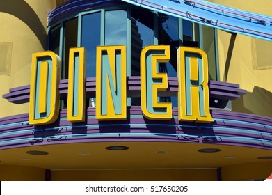 American Diner Sign