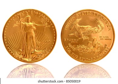 American Eagle $50 Gold Coin 1 Oz Fine Gold