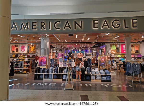 American Eagle Clothing Storefront Shopping Mall Stock Photo (Edit Now ...