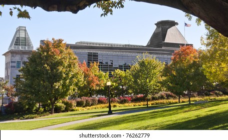 The American Embassy In Ottawa Canada Across From Majors Hill Park.