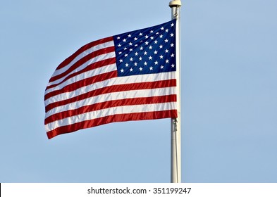 American flag - Shutterstock ID 351199247