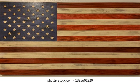 The American flag in all its glory.