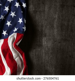 American flag for Memorial Day or 4th of July - Shutterstock ID 276504761