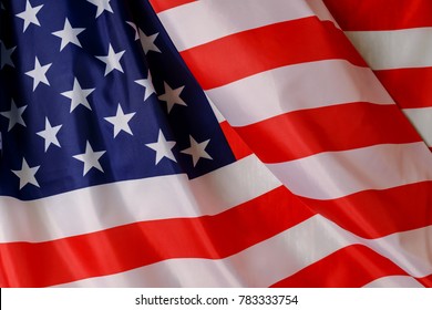 Beautifully Waving Star Striped American Flag Stock Photo 563863981 ...